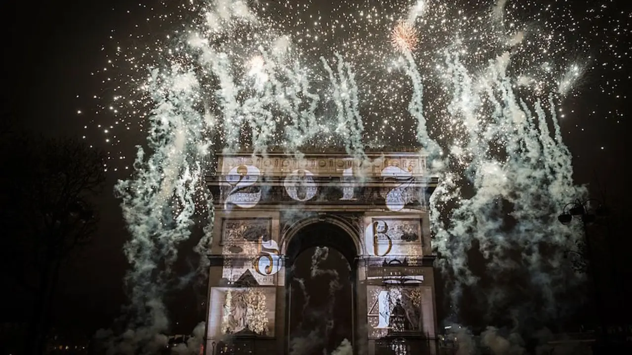 A&ntilde;o nuevo en Par&iacute;s.