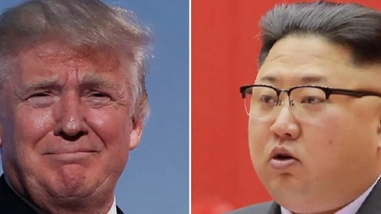 Donald Trump y Kim Jong-un.