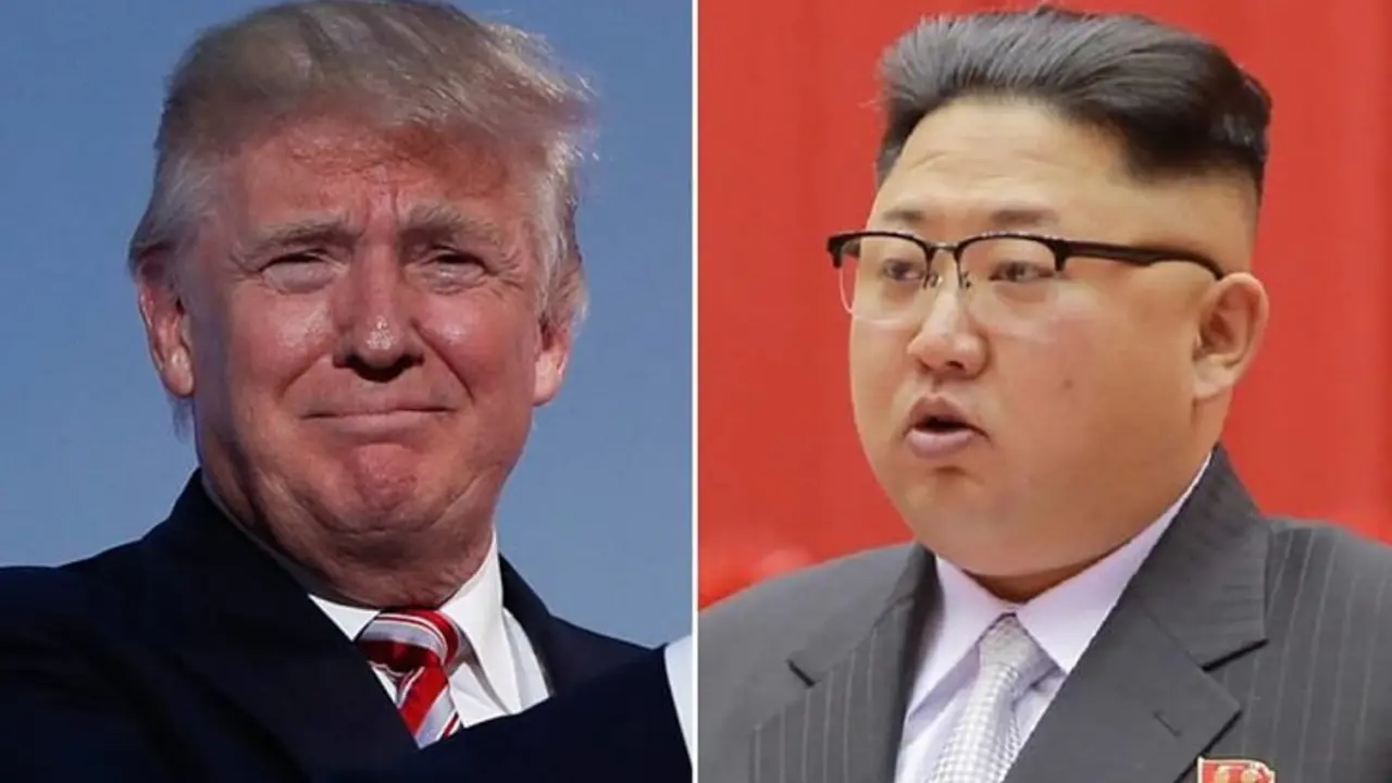 Donald Trump y Kim Jong-un.