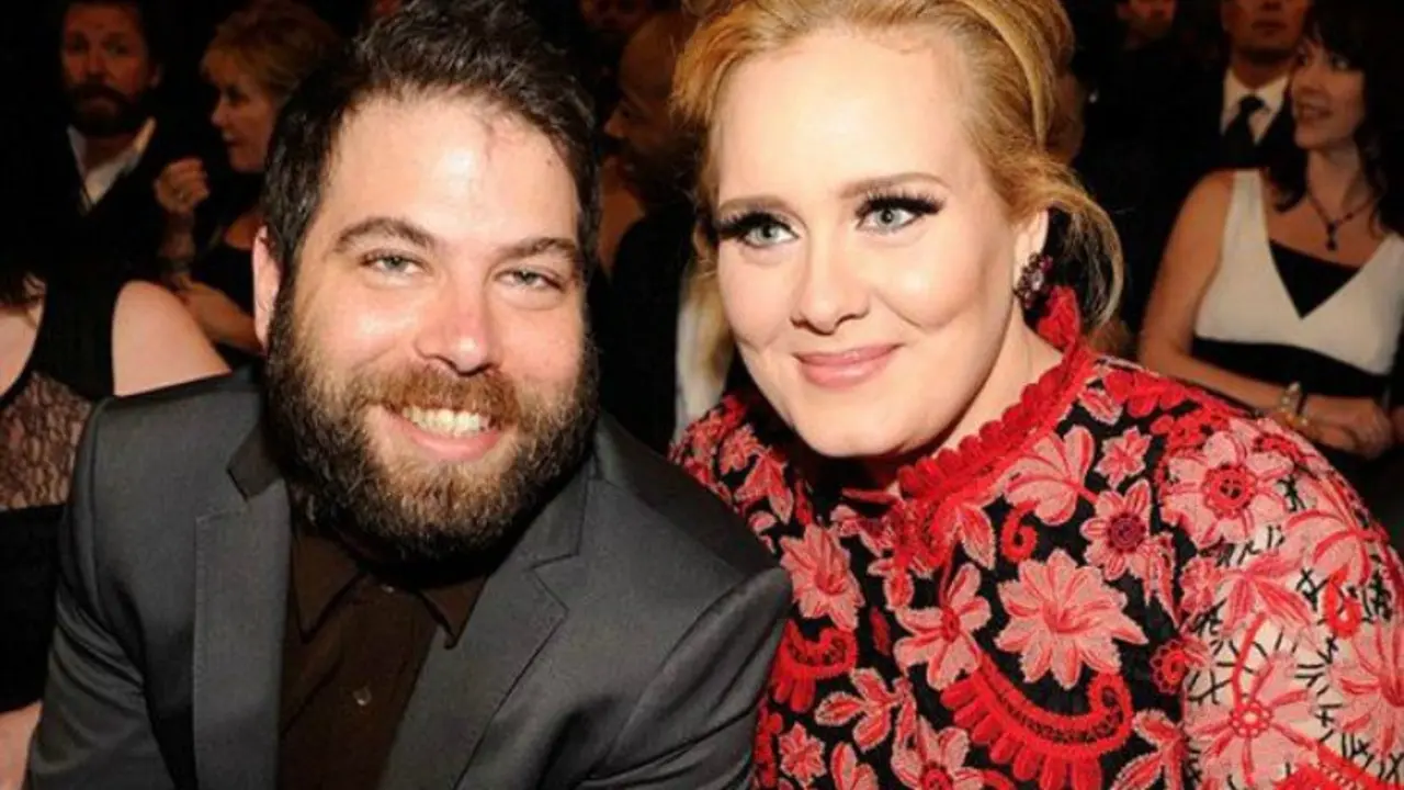 Simon Konecki y Adele. / Mirror.co.uk