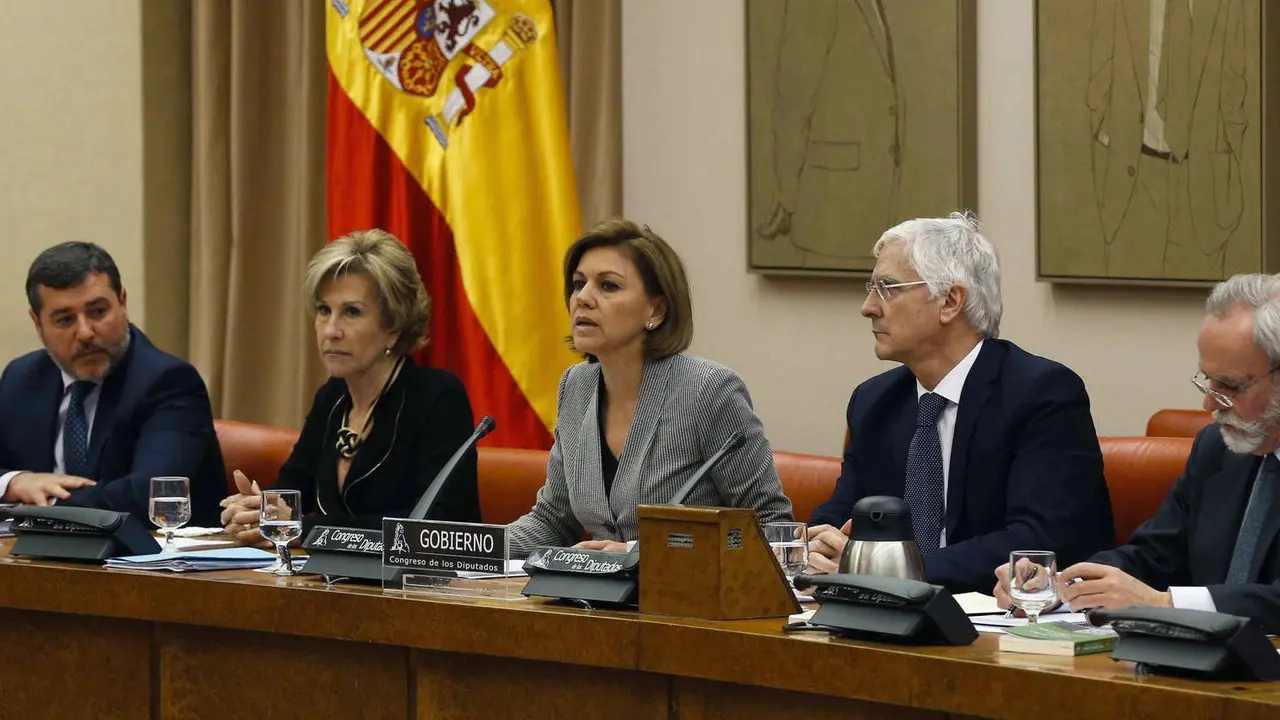 María Dolores de Cospedal, ministra de Defensa.