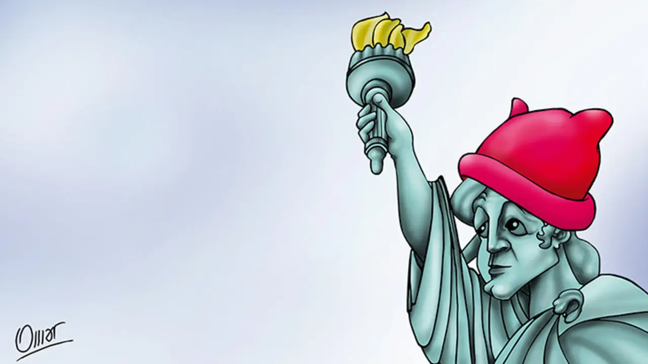 As&iacute; vio Omar la movilizaci&oacute;n de las mujeres contra Trump.