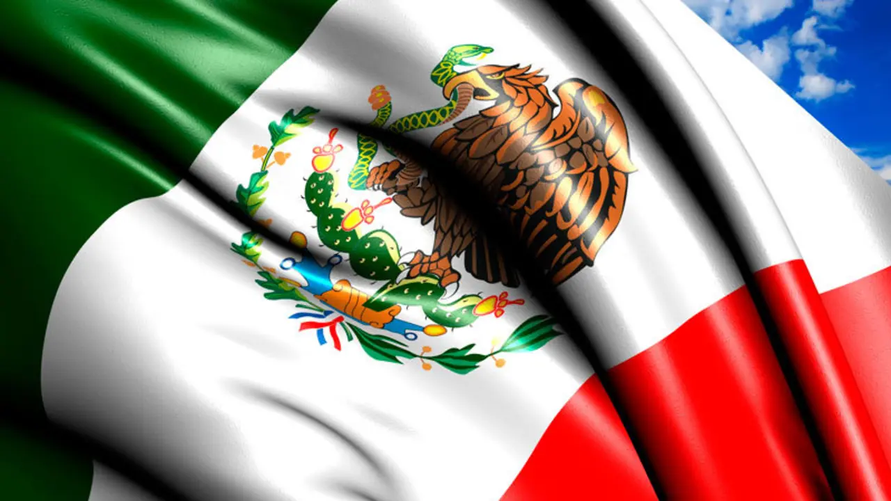 Bandera de México.