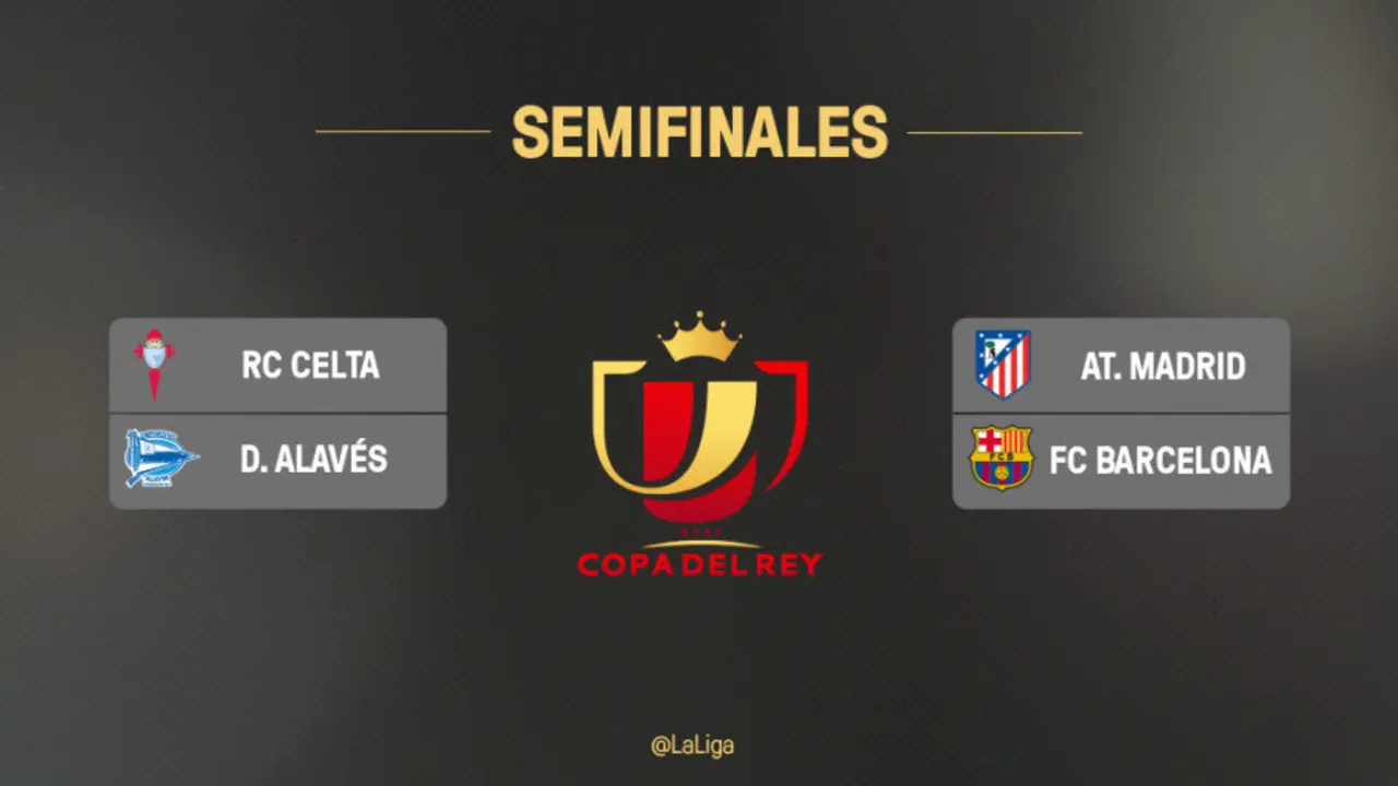 Emparejamientos en las semifinales de la Copa del Rey. / Mundiario