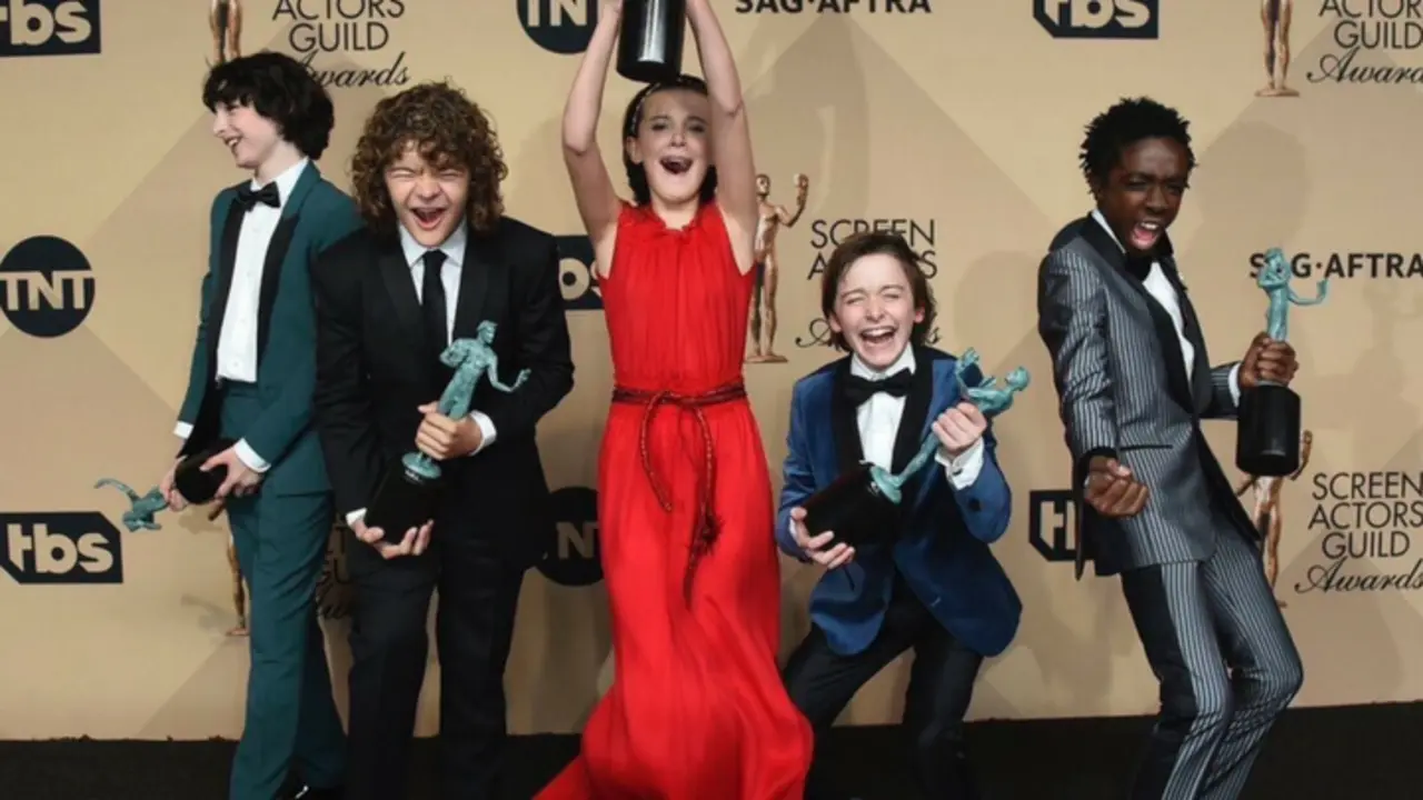Ni&ntilde;os de Stranger Things