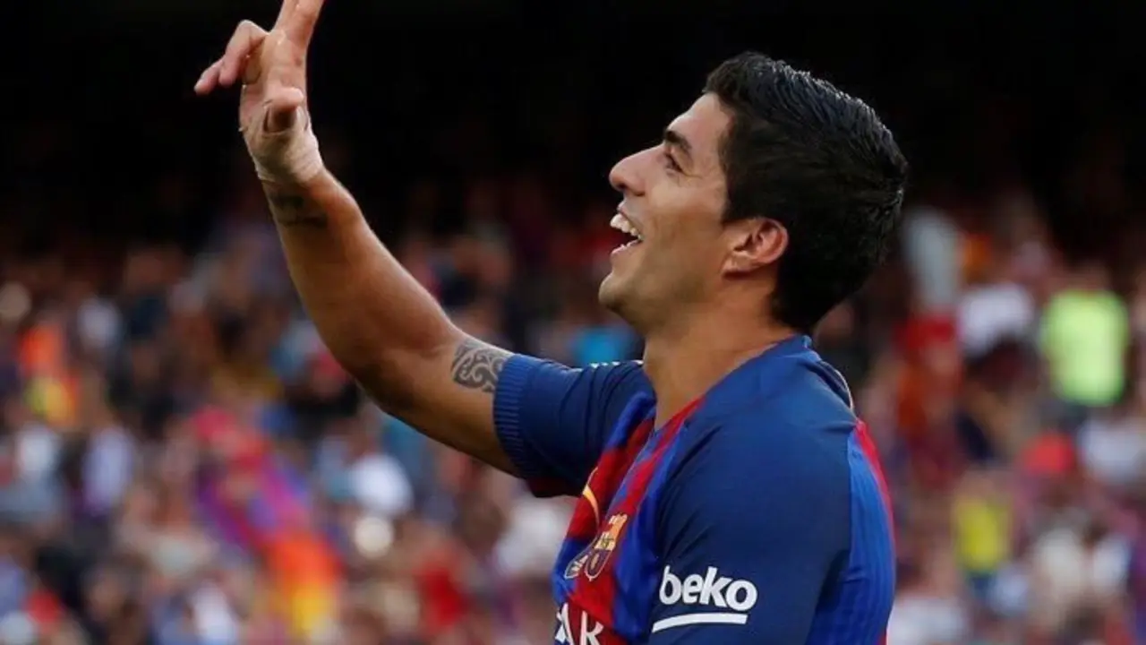 Luis Su&aacute;rez. / FCB
