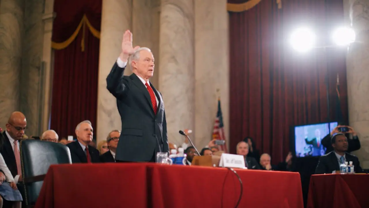 Jeff Sessions. / RR SS