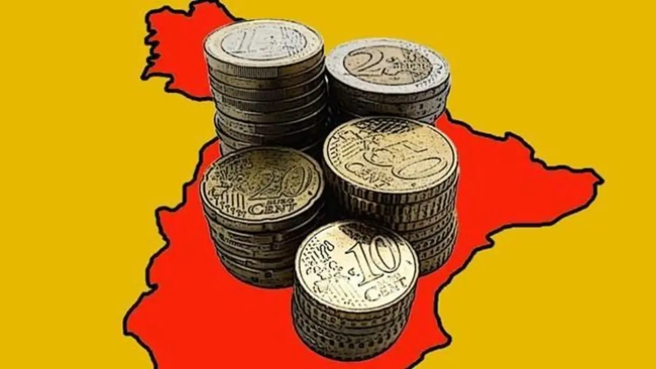 Monedas de euros.
