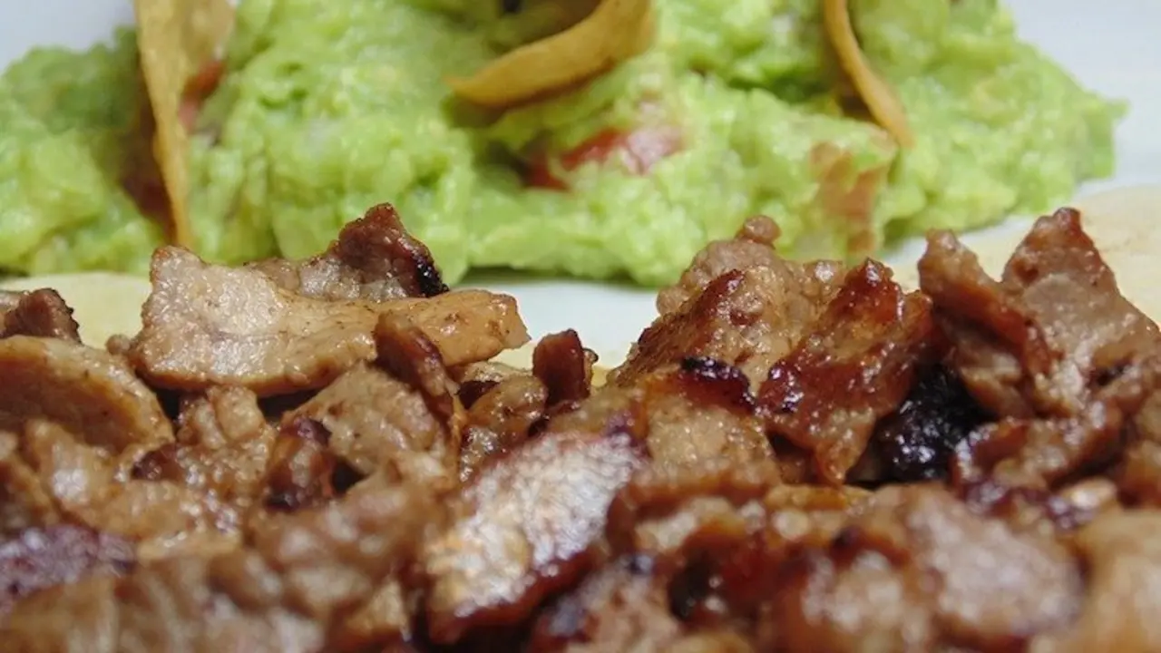 Receta mexicana hecha con carne de res.