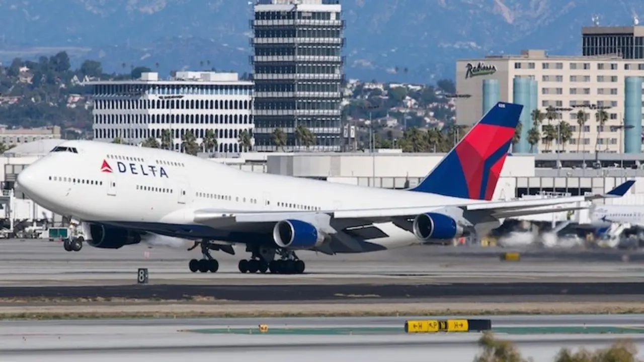 Aeronave de Delta Airlines.