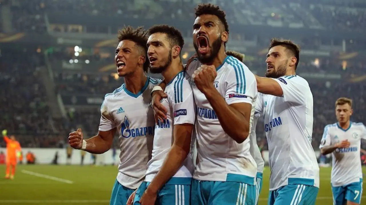 Jugadores del Schalke04. / Twitter