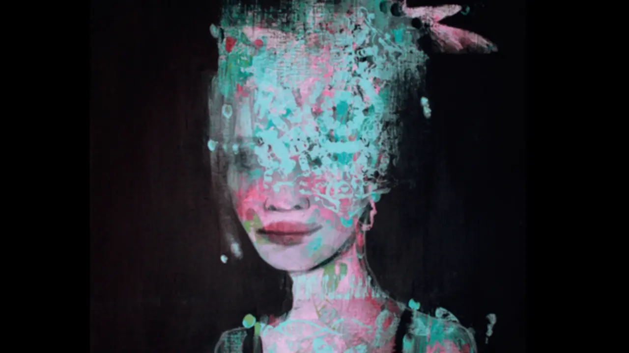 'Hidden Learning&rsquo;, from the Chrysalis project' de Sophie McKay Knight. T&eacute;cnica utilizada pintura