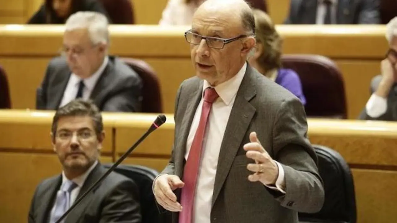 Cristóbal Montoro, ministro de Hacienda. / Twitter