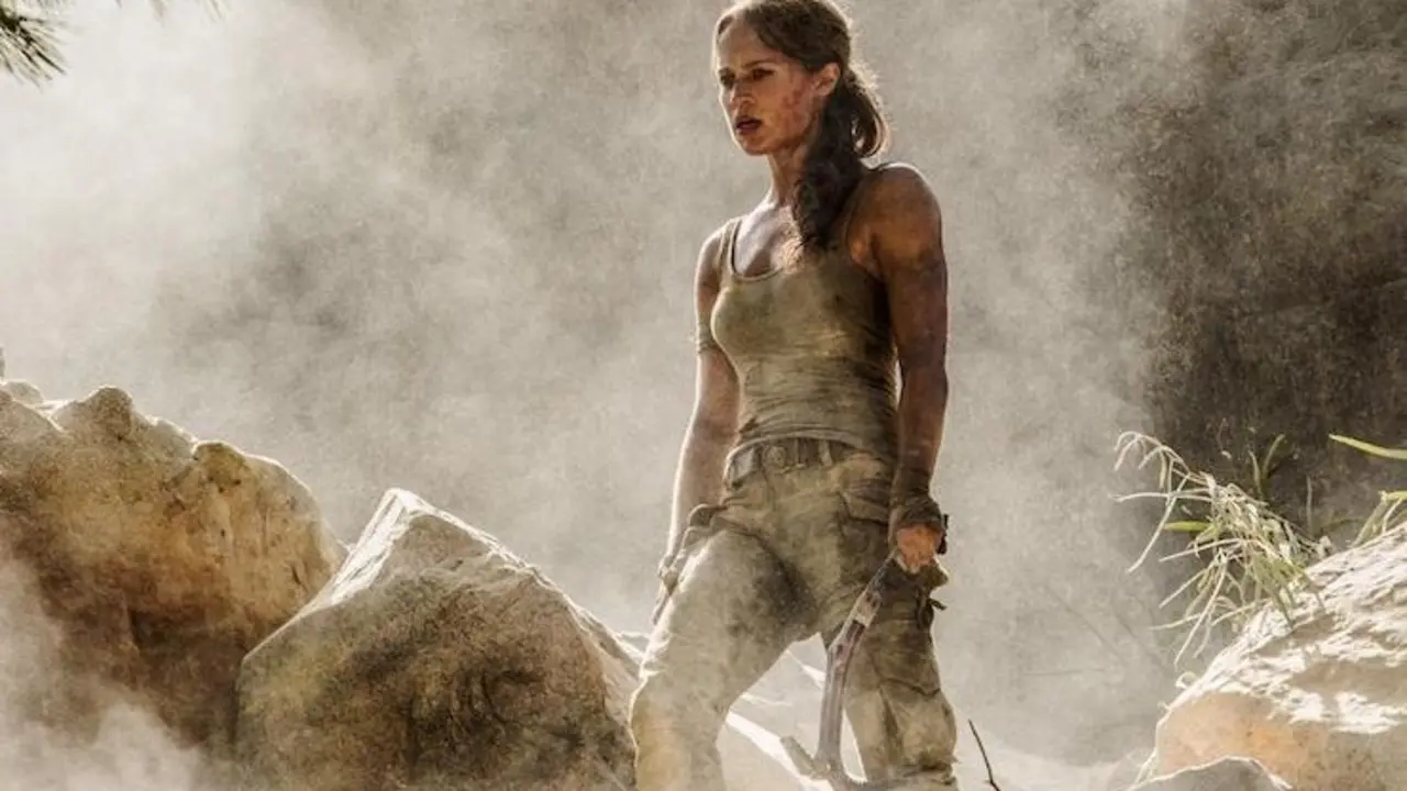 Alicia Vikander es Lara Croft.