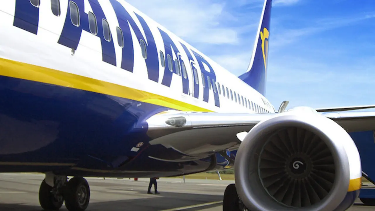 Aeronave de Ryanair. / Archivo