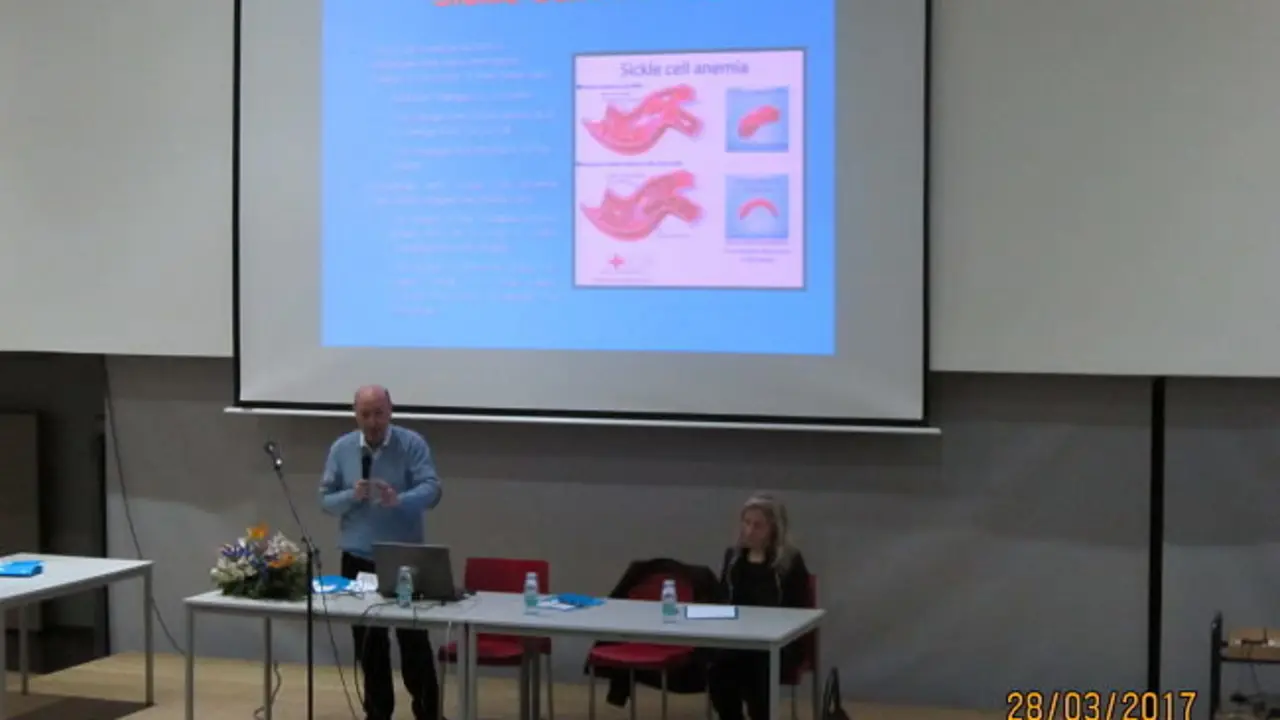 A Gen&eacute;tica M&eacute;dica na palestra.