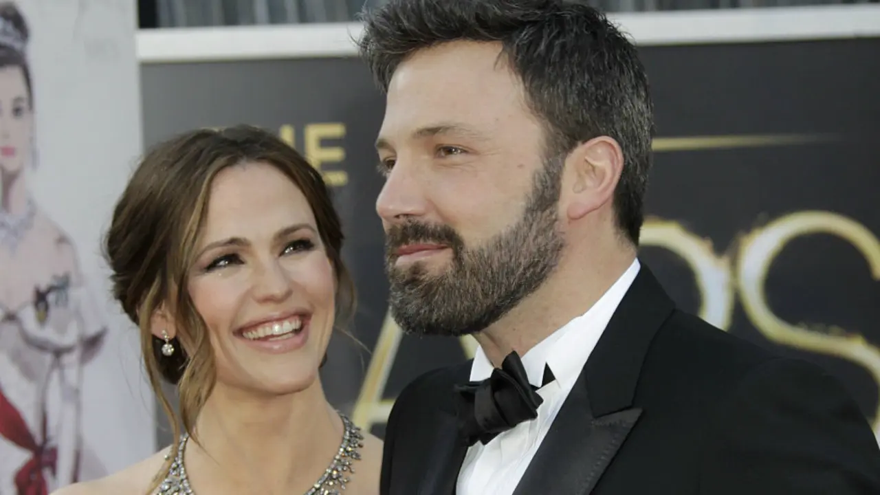 Jennifer Garner y Ben Affleck en los Oscars. / Boston Herald