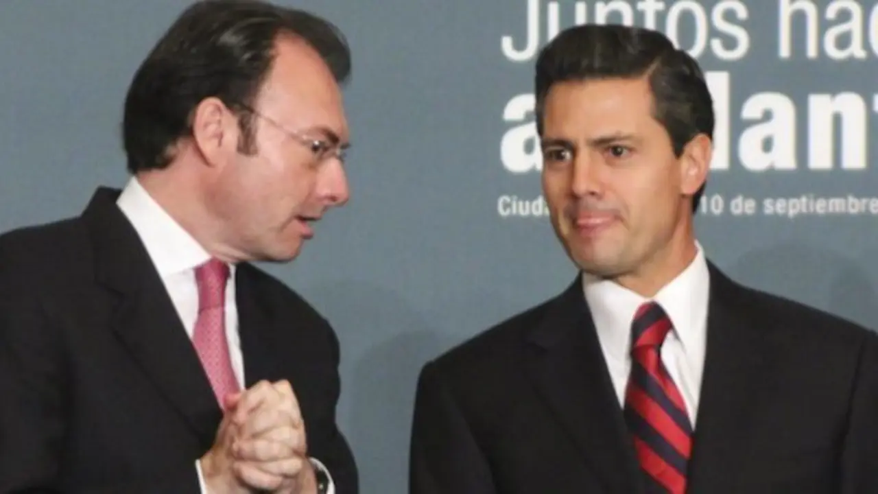 Luis Videgaray (izquierda) y Enrique Peña Nieto. / Twitter