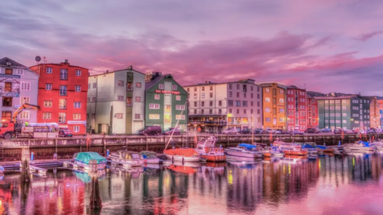 Trondheim, Noruega. Pixabay.