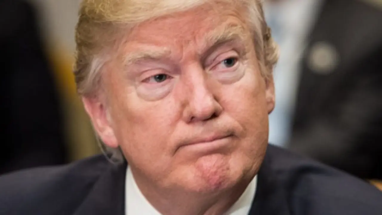 Donald Trump a la batalla por su muro. / RRSS