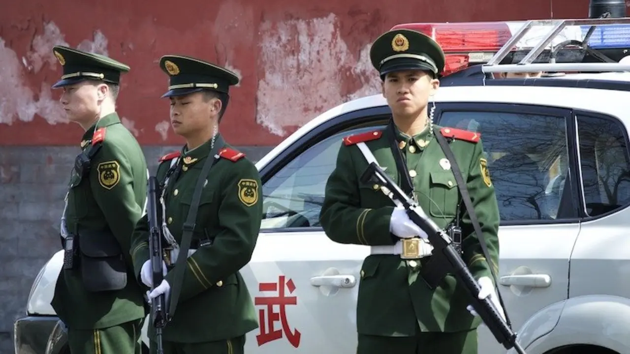 Policía China. / Pixabay