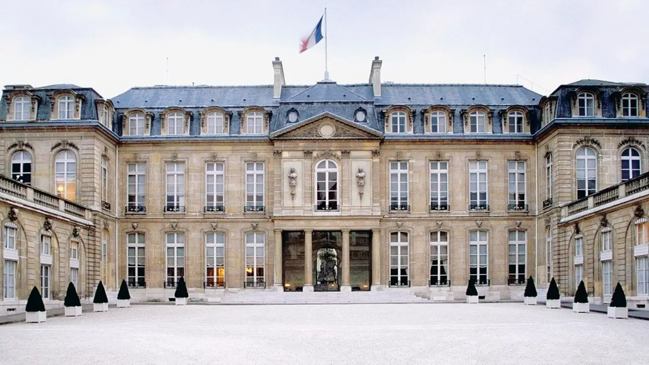 Palacio del El&iacute;seo en Par&iacute;s.