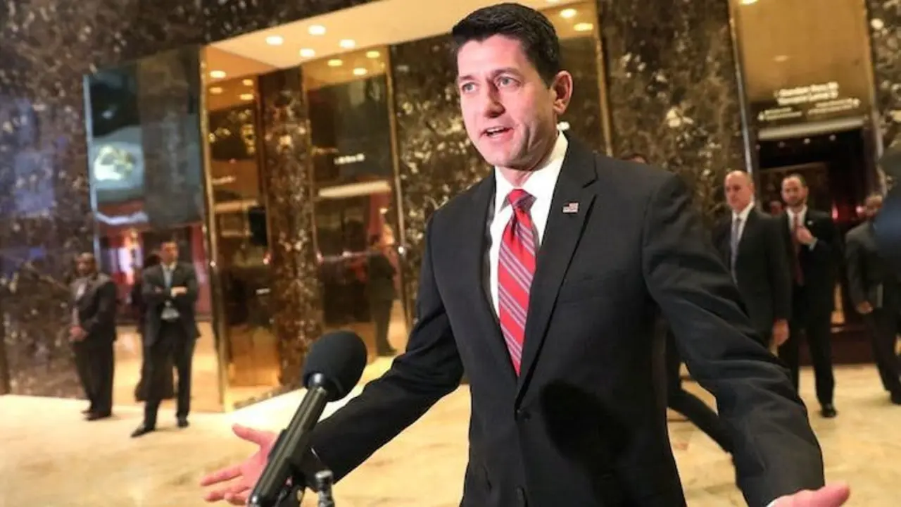 Paul Ryan, jefe de la Cámara de Representantes. / Twitter