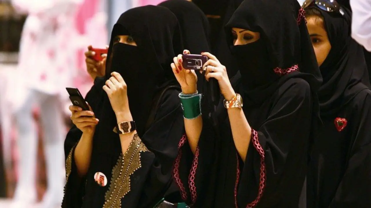 Mujeres en Arabia Saudita. / RRSS