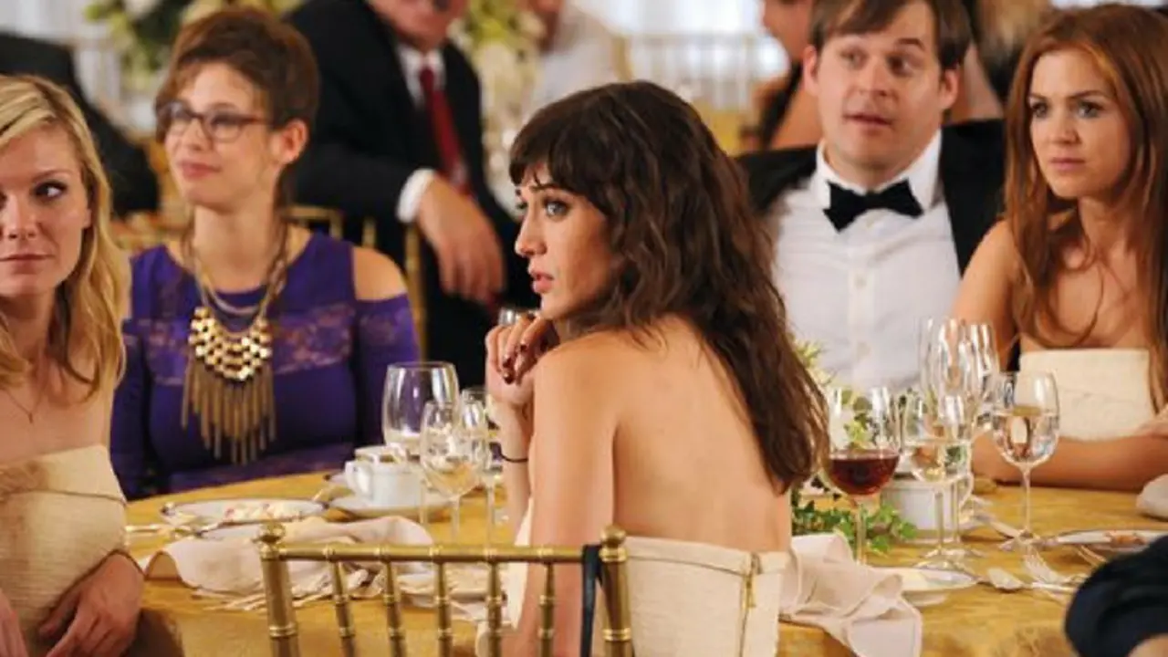 Escena de Bachelorette. Sensa Cine.