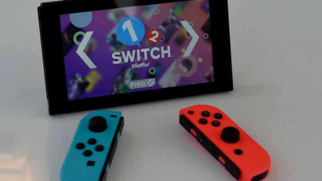 Prototipo de la nueva consola de Nintendo Switch. Nintendo.