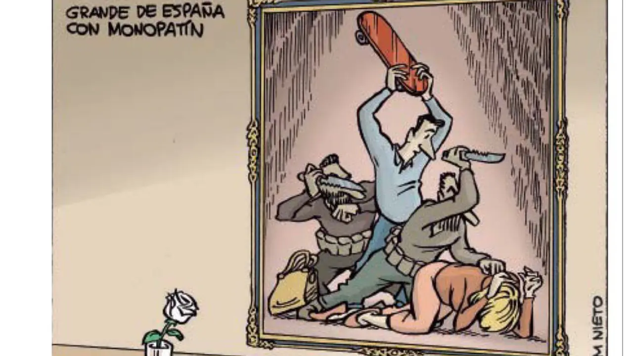 Vi&ntilde;eta de homenaje a Ignacio Echevarr&iacute;a.