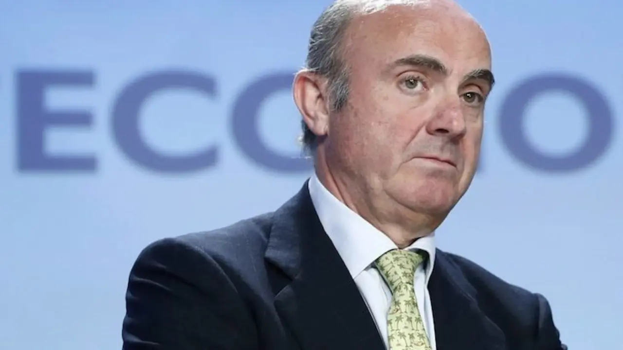 Luis de Guindos, ministro de Economía. / Twitter