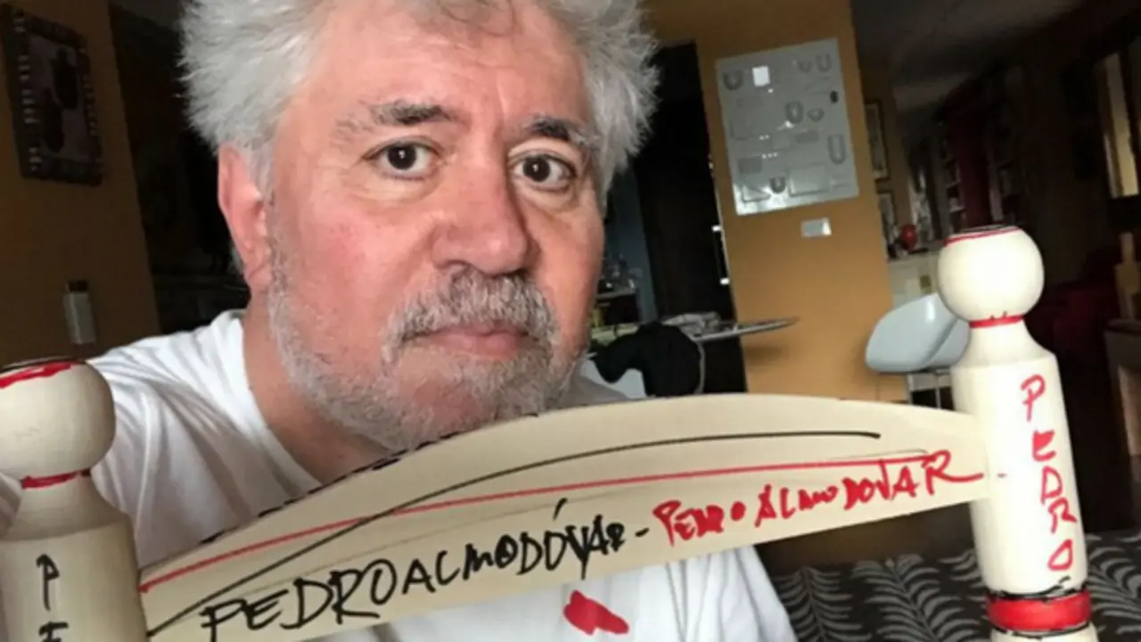 Pedro Almod&oacute;var, director. CEAR.