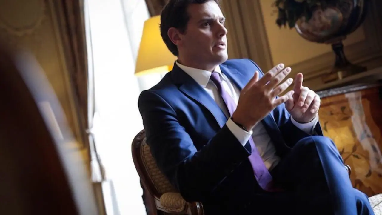 Albert Rivera, l&iacute;der de Ciudadanos. / Twitter