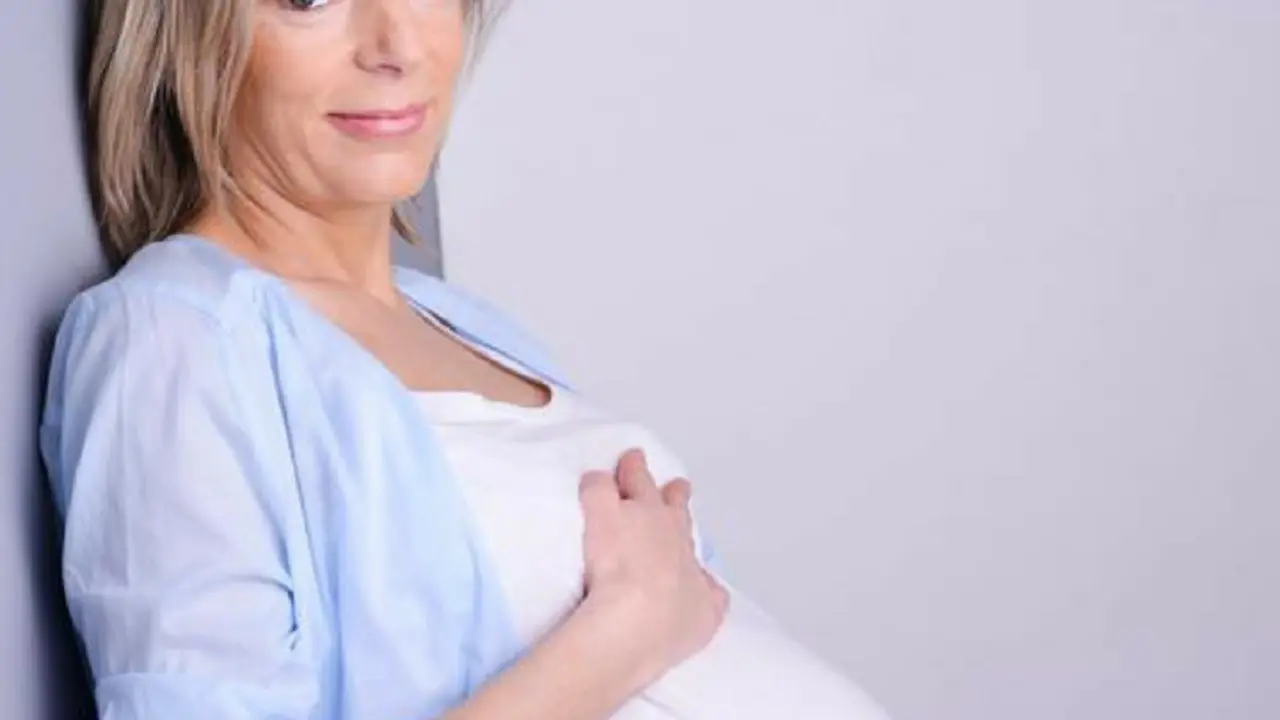 Mujer madura embarazada. / Cuidateplus.com