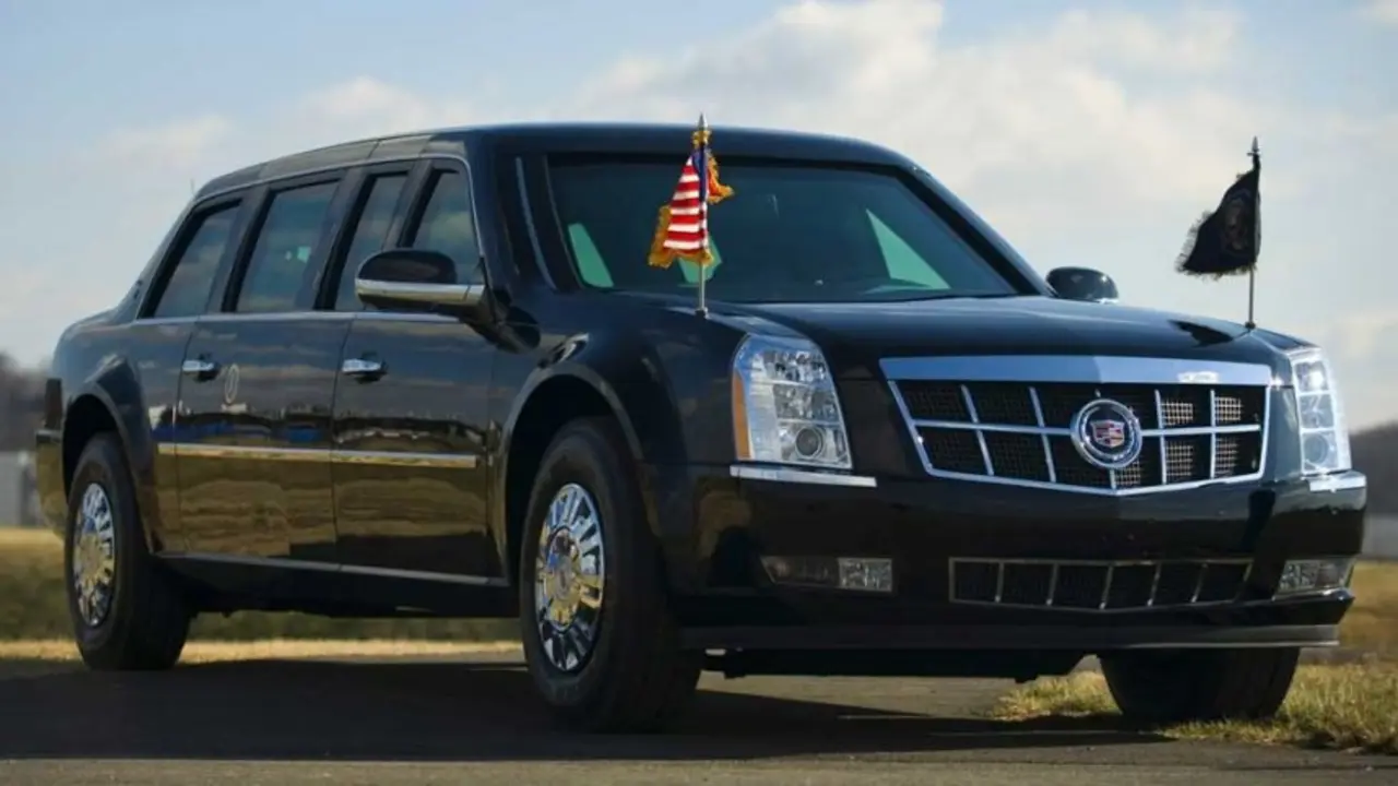 La Bestia, el nuevo coche de Donald Trump. / RR SS