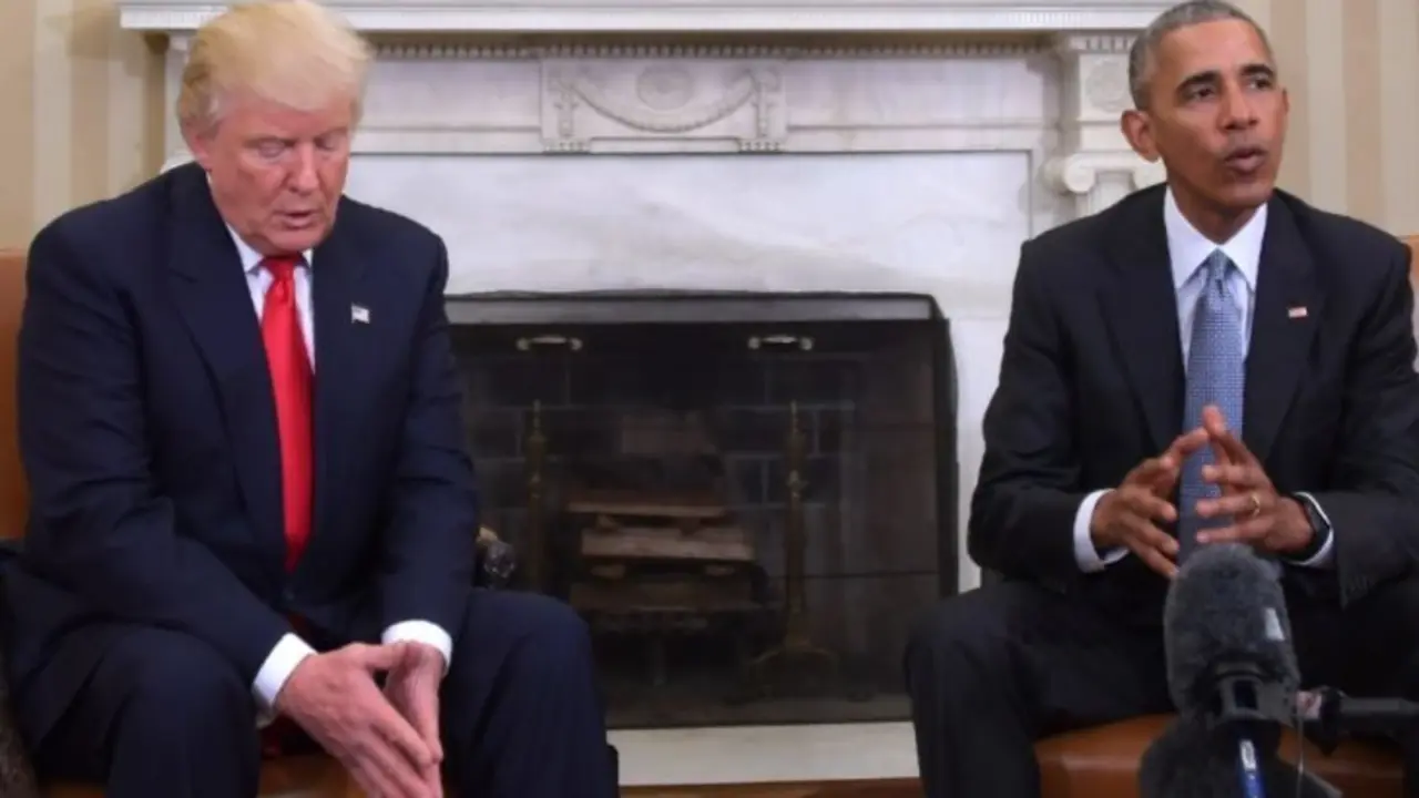 Donald Trump y Barack Obama. / RRSS