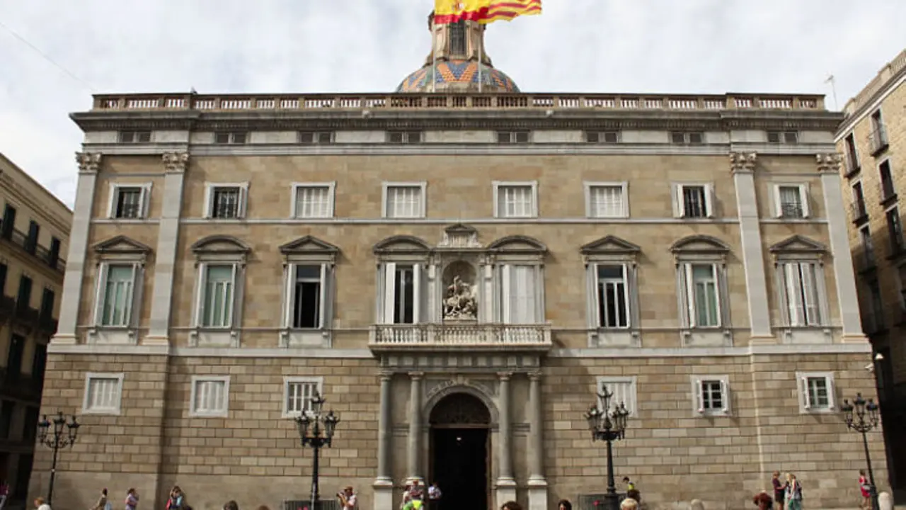 Palacio de la Generalitat de Catalu&ntilde;a.