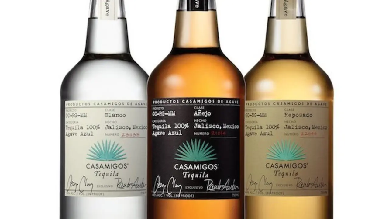 Botellas de tequila Casamigos. / Twitter