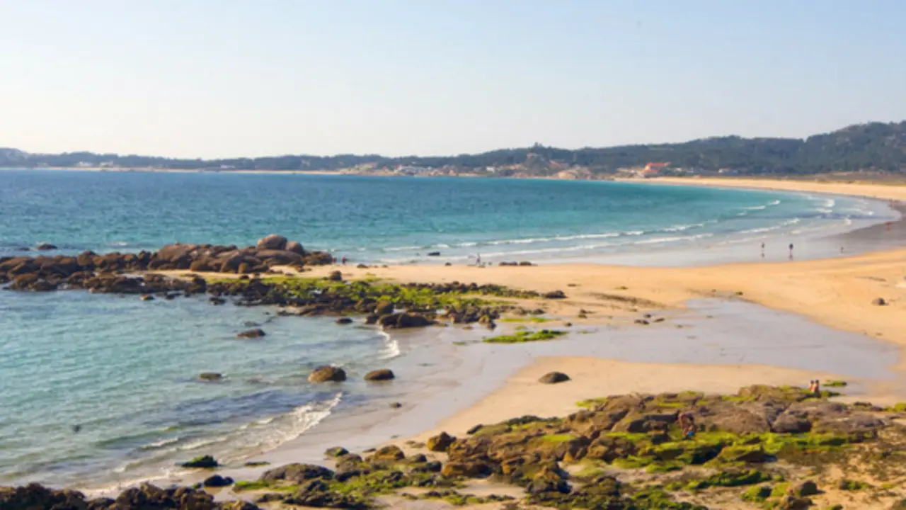 Playa da Lanzada, entre O Grove y Sanxenxo (Pontevedra). / Turismo de Galicia.