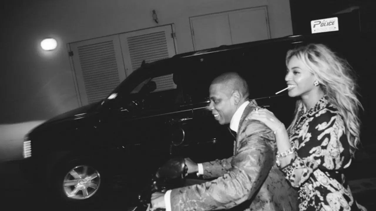 Jay-Z, rapero, y Beyonc&eacute;, cantante. Tumblr.