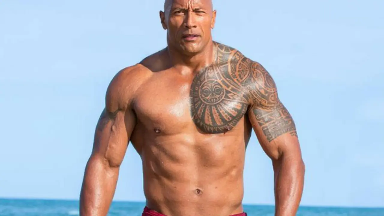 Dwayne Johnson, actor. RR SS.