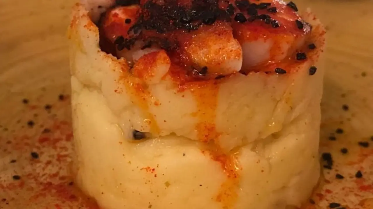 Coulant de pulpo, de La Taberna de Rotilio.
