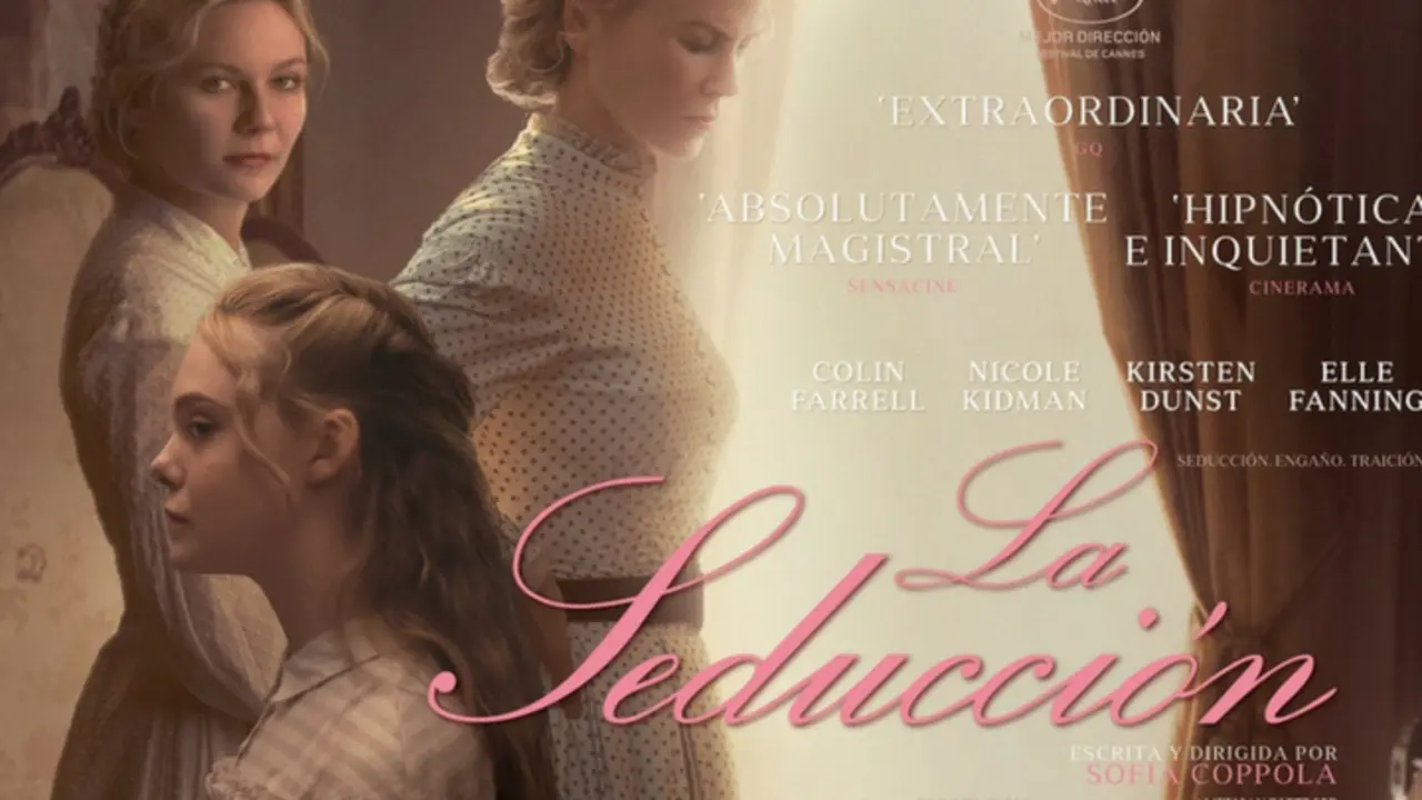 P&oacute;ster con el tr&iacute;o femenino protagonista. Universal.