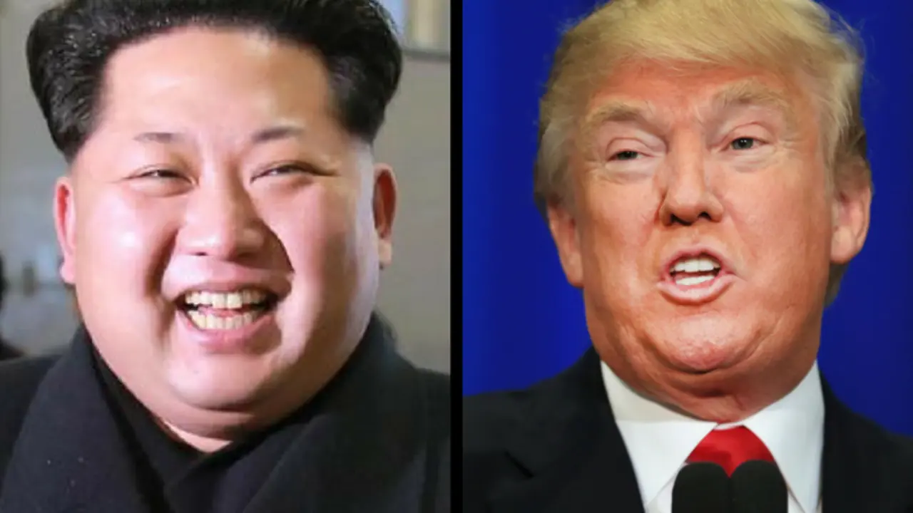 Kim Jong-un, dictador norcoreano, y Donald Trump, presidente de EE UU. / RR SS