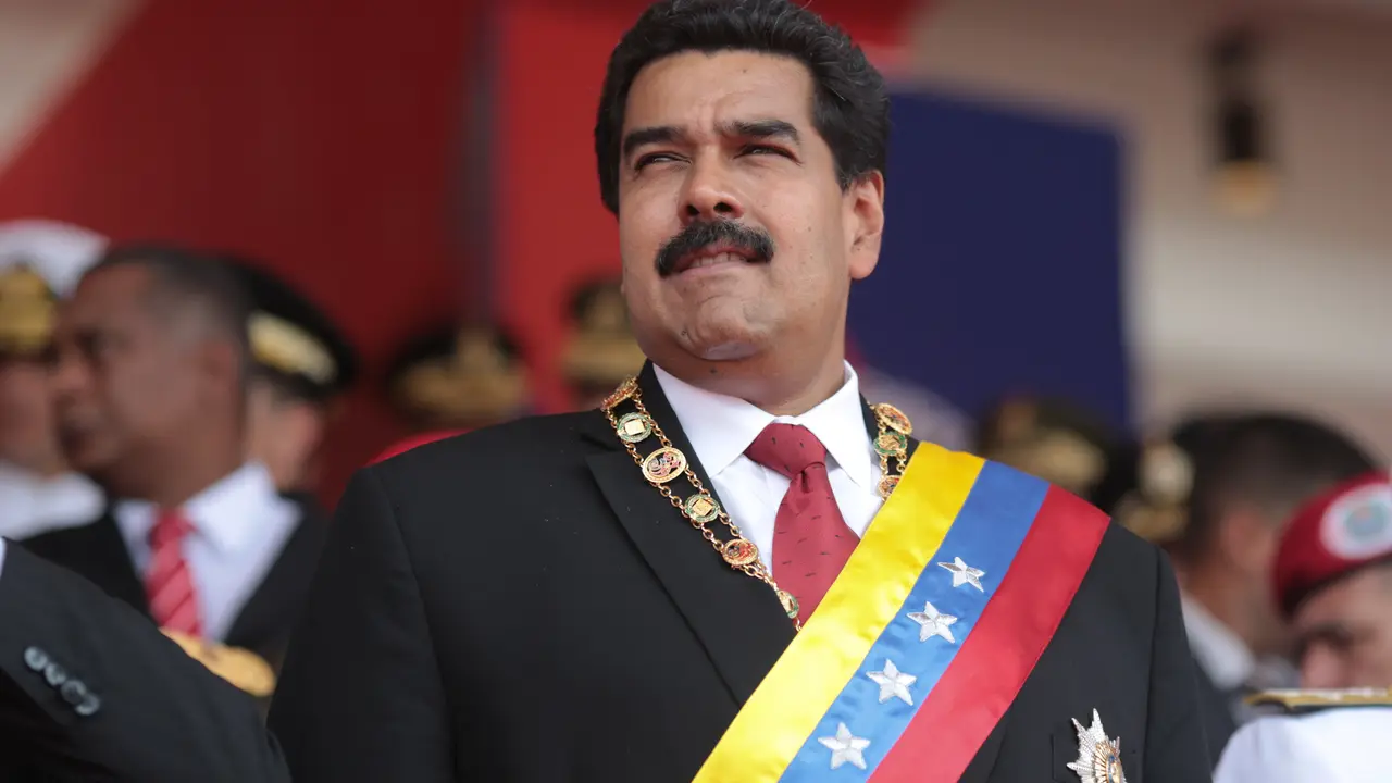 Nicol&aacute;s Maduro, presidente de la la Rep&uacute;blica Bolivariana de Venezuela