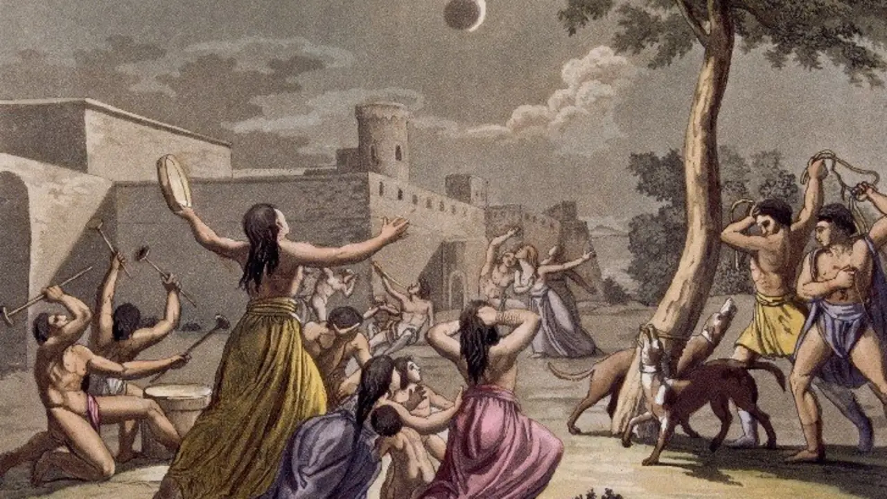Las culturas antiguas sol&iacute;an atribuir explicaciones mitol&oacute;gicas a los eclipses. / nationalgeographic.com