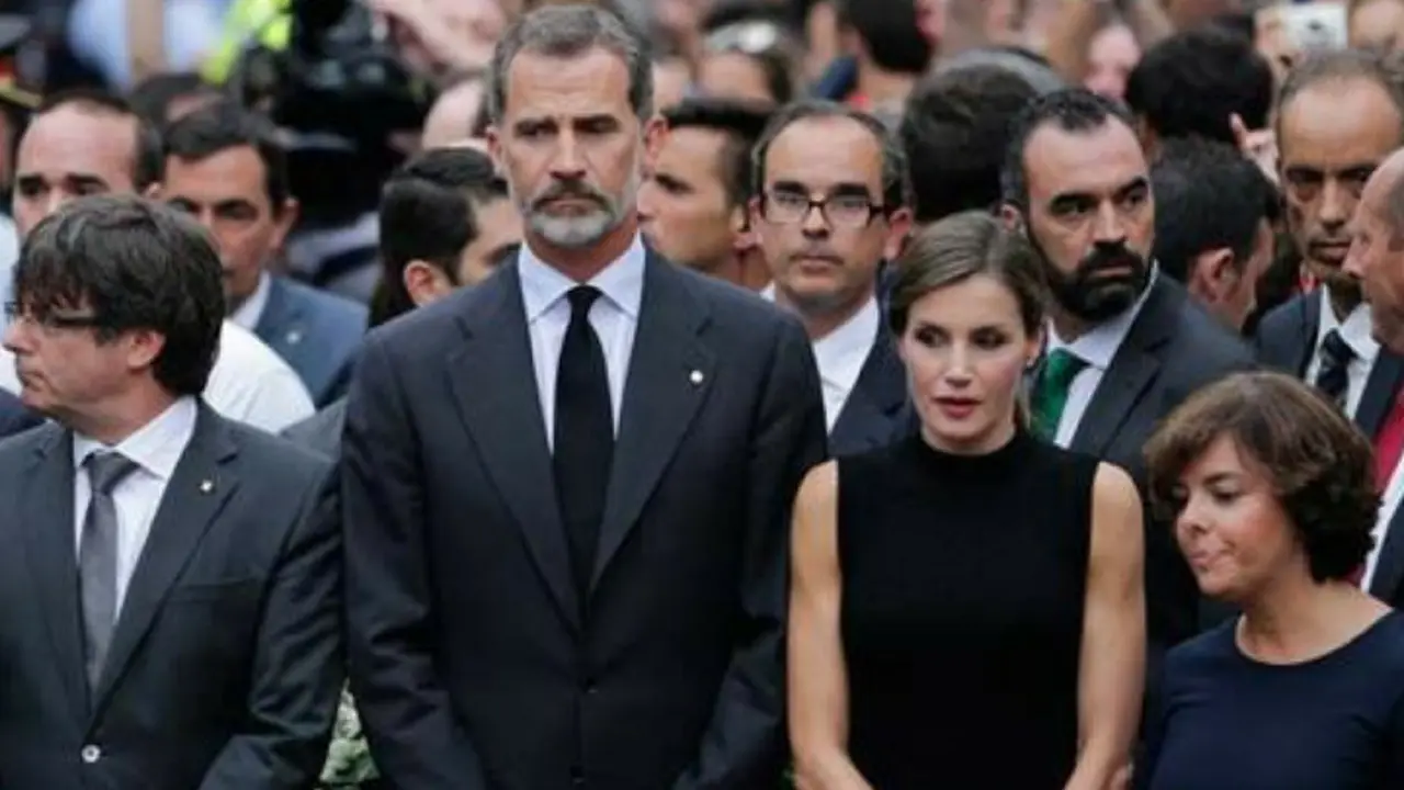 Felipe VI, rey de Espa&ntilde;a, y Letizia, reina consorte de Espa&ntilde;a.