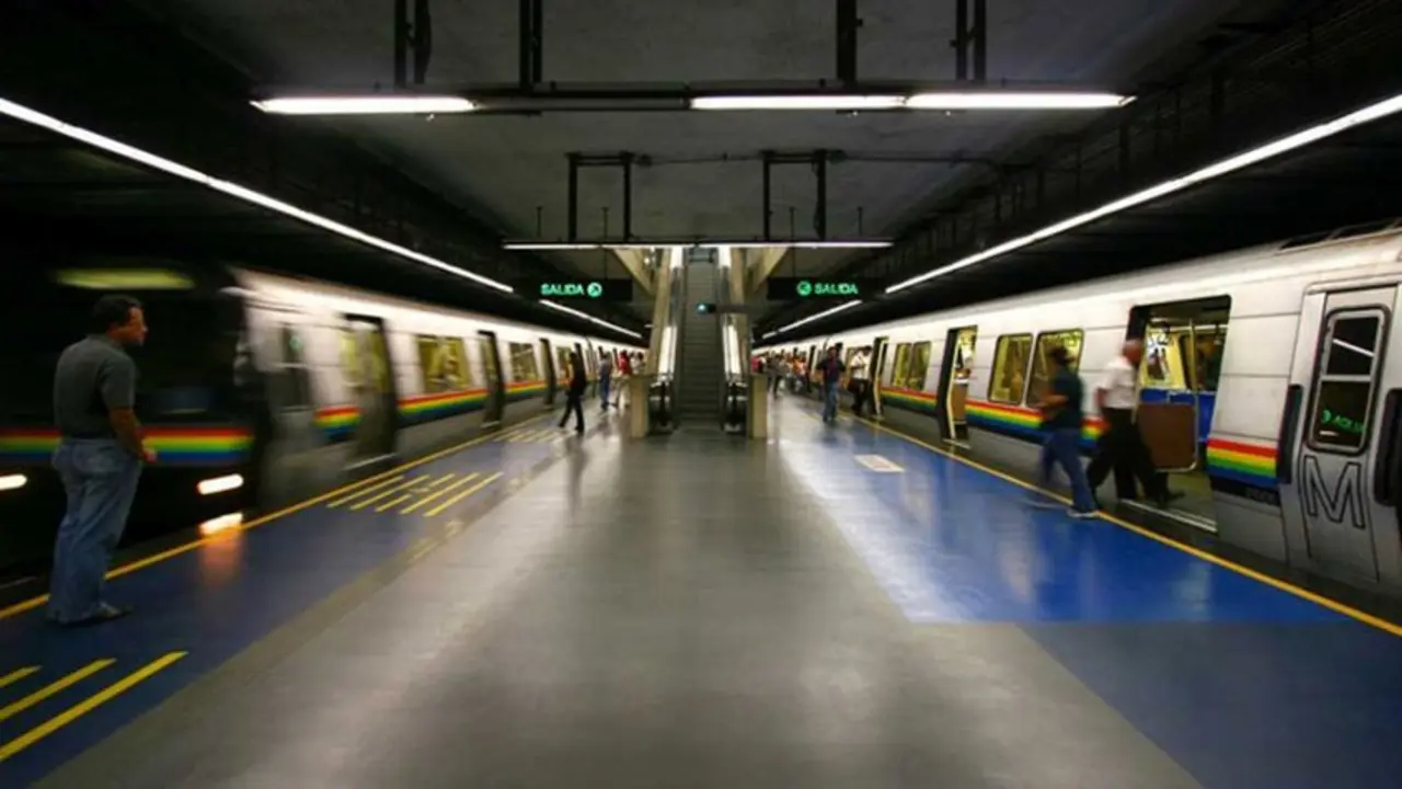 Metro de Caracas.