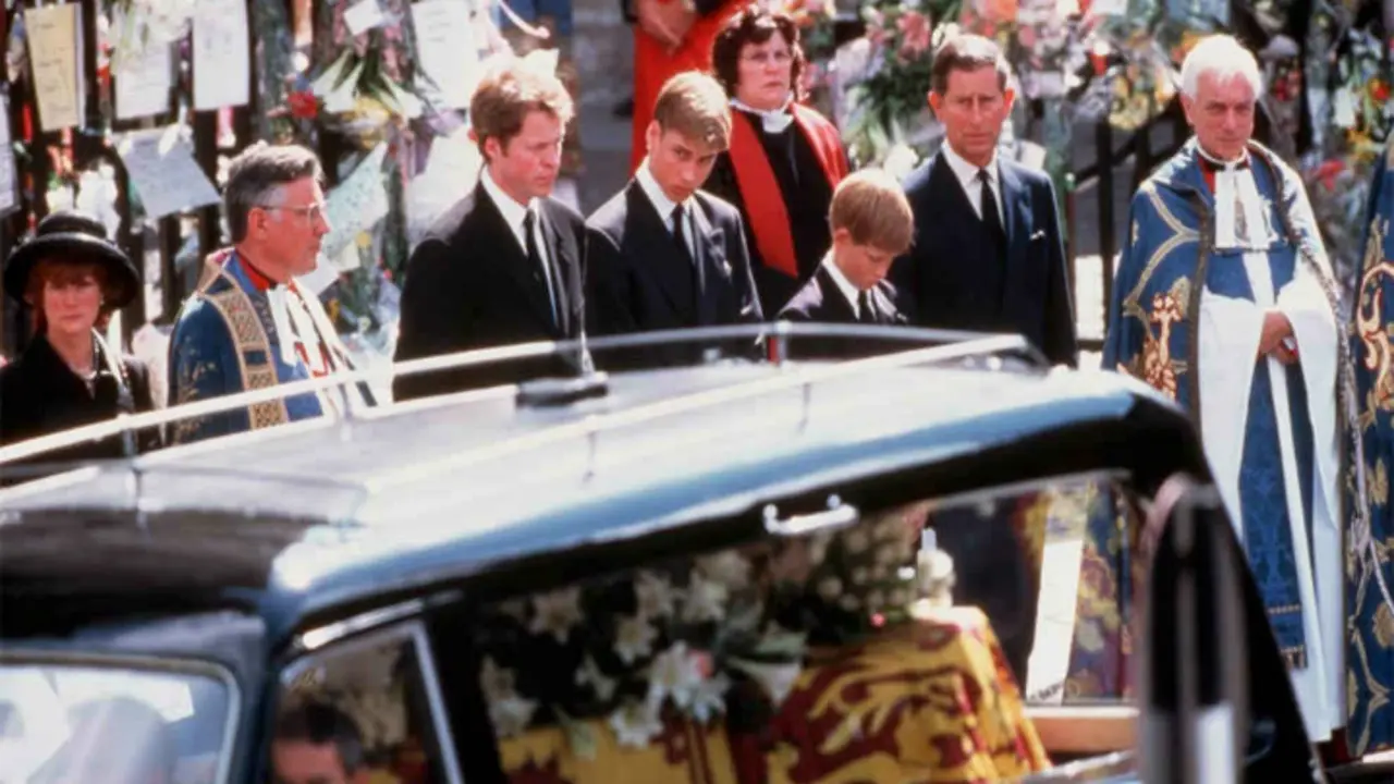 Funeral de la Princesa Diana. / Revista Hola